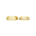 Isolde Diamond Wedding Band Set