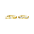 Seren Diamond Wedding Band Set
