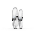 Aveline Diamond Wedding Band Set