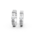 Valen Princess Diamond Wedding Band Set