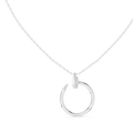 Orlina Diamond Circle Pendant