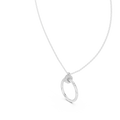 Orlina Diamond Circle Pendant