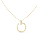 Orlina Diamond Circle Pendant