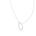 Aurelia Diamond Oval Pendant