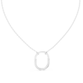Aurelia Diamond Oval Pendant