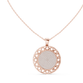 Celestia Diamond Medallion Pendant