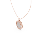 Celestia Diamond Medallion Pendant