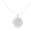 Celestia Diamond Medallion Pendant