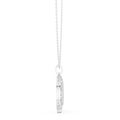 Celestia Diamond Medallion Pendant
