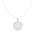 Celestia Diamond Medallion Pendant