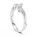 Elanore Marquise & Diamond Twist Ring