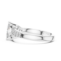 Elanore Marquise & Diamond Twist Ring