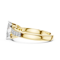 Elanore Marquise & Diamond Twist Ring