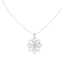 Amara Diamond Lotus Pendant