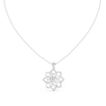 Amara Diamond Lotus Pendant