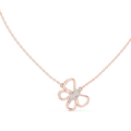 Elara Diamond Butterfly Pendant