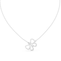 Elara Diamond Butterfly Pendant