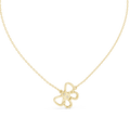 Elara Diamond Butterfly Pendant