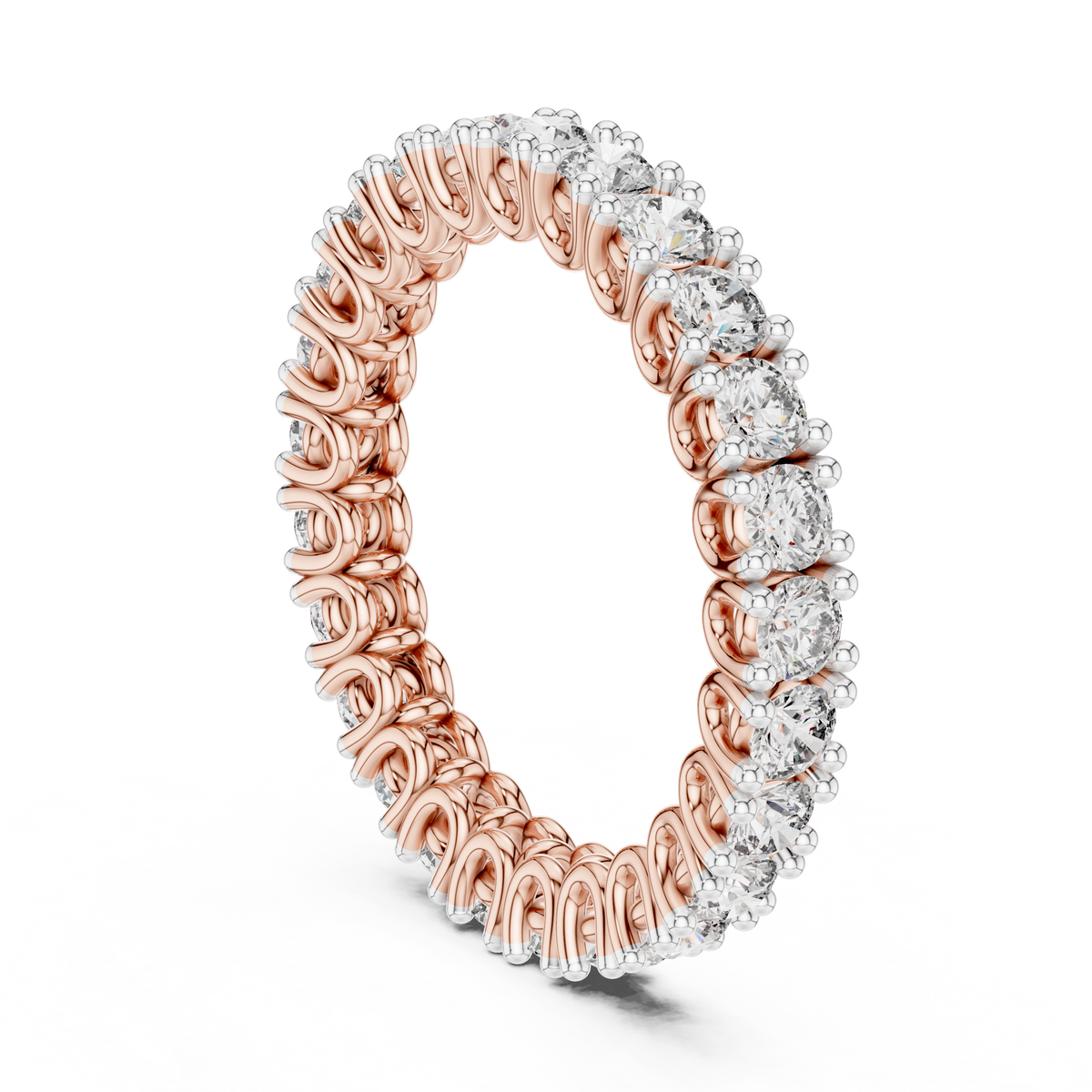 Seraphine Round Diamond Eternity Ring