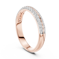 Aurelia Double Row Diamond Ring