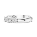 Aurelia Double Row Diamond Ring