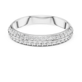 Aurelia Double Row Diamond Ring