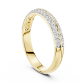 Aurelia Double Row Diamond Ring