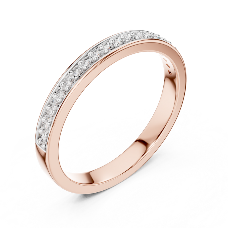 Celestine Round Diamond Ring detail