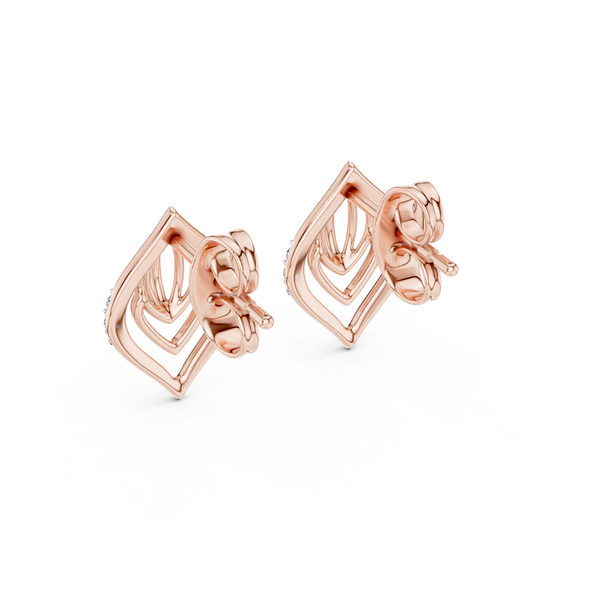 Seraphina Diamond Marquise Stud Earrings