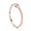 Evelisse Evil Eye Round Diamond Ring