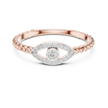 Evelisse Evil Eye Round Diamond Ring