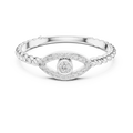 Evelisse Evil Eye Round Diamond Ring