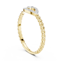 Evelisse Evil Eye Round Diamond Ring
