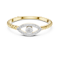 Evelisse Evil Eye Round Diamond Ring