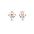 Amelie Diamond Floral Stud Earrings