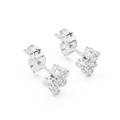 Amelie Diamond Floral Stud Earrings