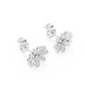 Fiora Diamond Floral Stud Earrings