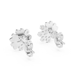 Fiora Diamond Floral Stud Earrings