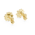 Fiora Diamond Floral Stud Earrings