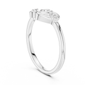 Amorette Interlocking Heart Diamond Ring