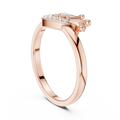 Coralie Crowned Heart Diamond Ring