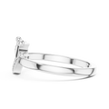 Coralie Crowned Heart Diamond Ring