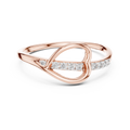 Elowen Infinity Diamond Ring