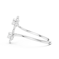 Fleuria Two Diamond Flower Ring