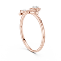 Florielle Diamond Flower & Leaf Ring