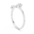 Florielle Diamond Flower & Leaf Ring