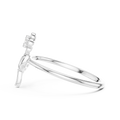 Florielle Diamond Flower & Leaf Ring