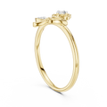 Florielle Diamond Flower & Leaf Ring