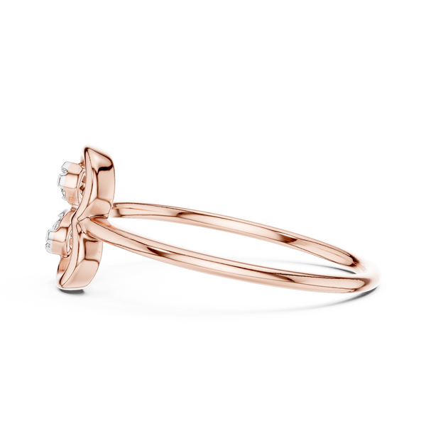 Elara Diamond Heart Ring