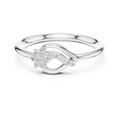 Serena Diamond Infinity Ring